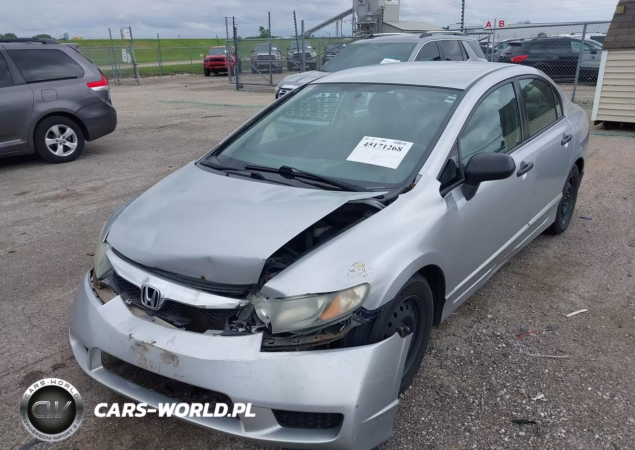 2009 Honda Civic Vp VIN:2HGFA16379H338004 - 2
