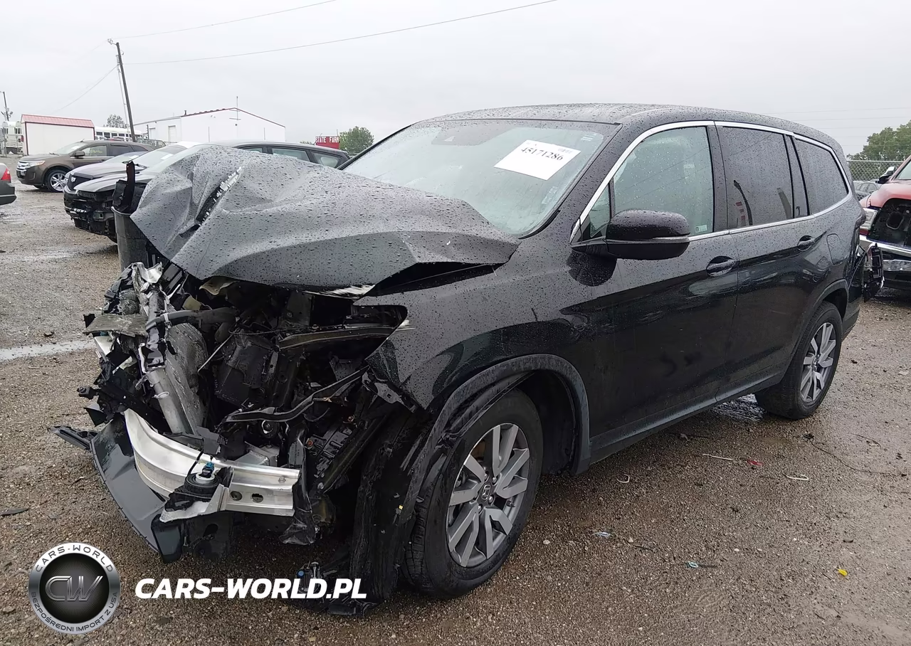2020 Honda Pilot Awd Ex-L VIN:5FNYF6H53LB040602 - 2