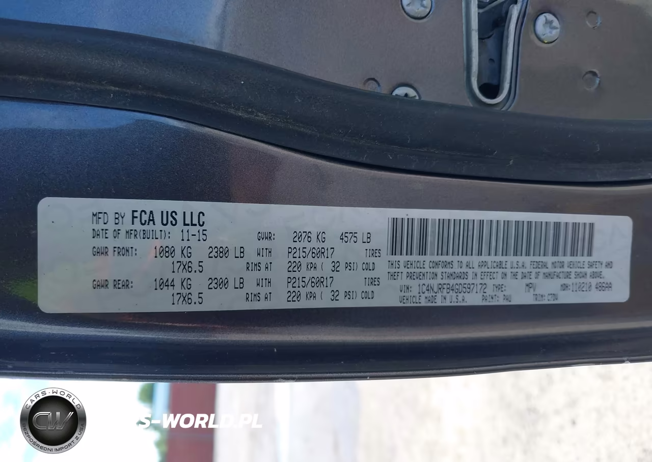 2016 Jeep Patriot Latitude VIN:1C4NJRFB4GD597172 - 9