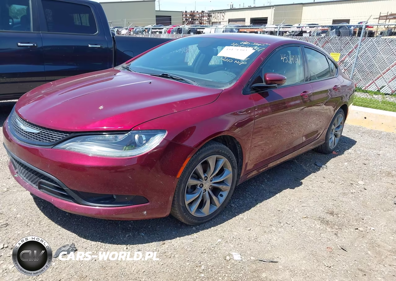 2015 Chrysler 200 S VIN:1C3CCCBB8FN626397 - 2