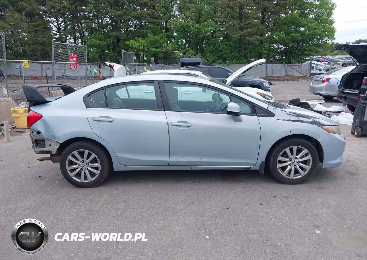 2012 Honda Civic Ex-L VIN:19XFB2F93CE019224 - 14