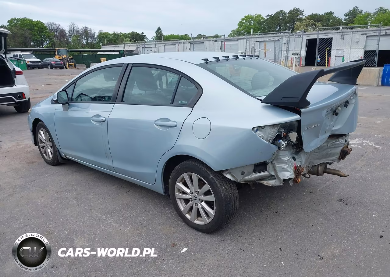 2012 Honda Civic Ex-L VIN:19XFB2F93CE019224 - 3