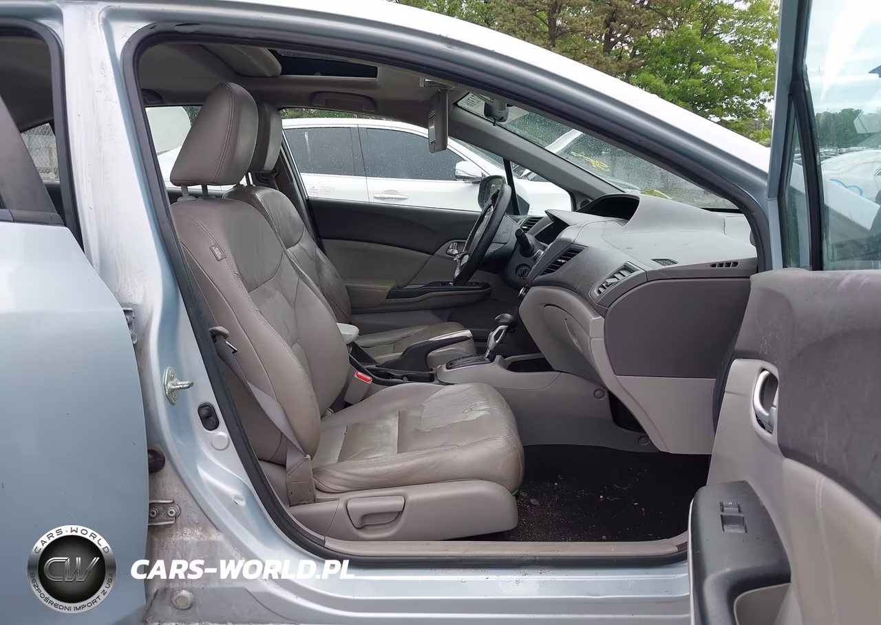 2012 Honda Civic Ex-L VIN:19XFB2F93CE019224 - 5