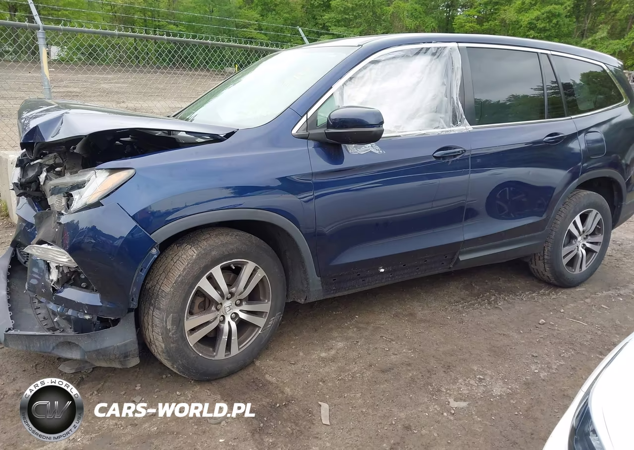 2016 Honda Pilot Ex-L VIN:5FNYF6H52GB045165 - 2