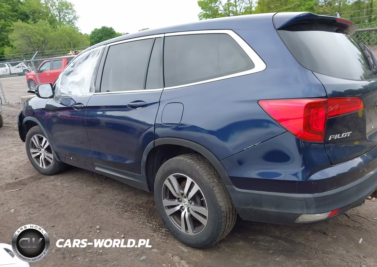 2016 Honda Pilot Ex-L VIN:5FNYF6H52GB045165 - 3