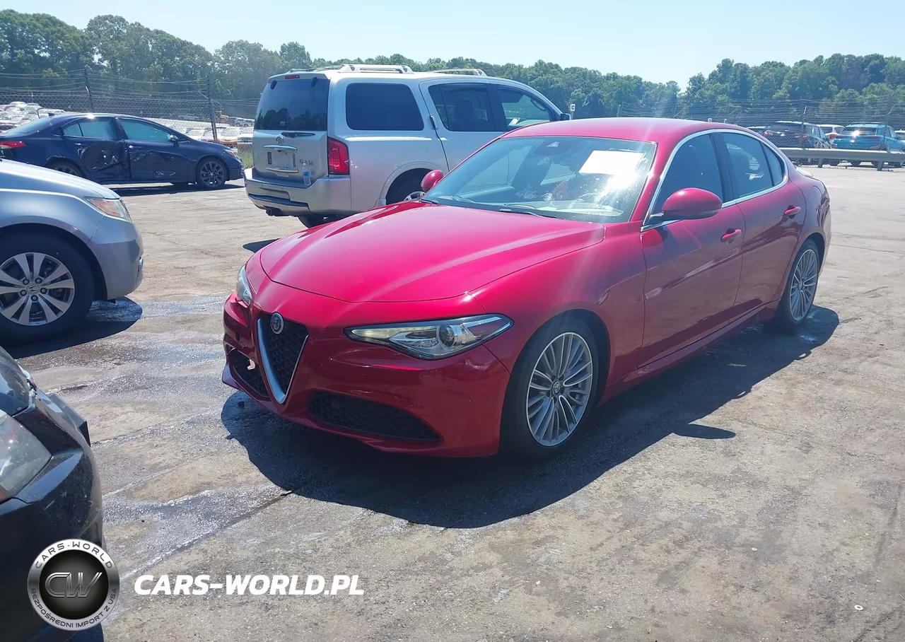 2017 Alfa Romeo Giulia Ti Rwd VIN:ZARFAECN4H7557448 - 2