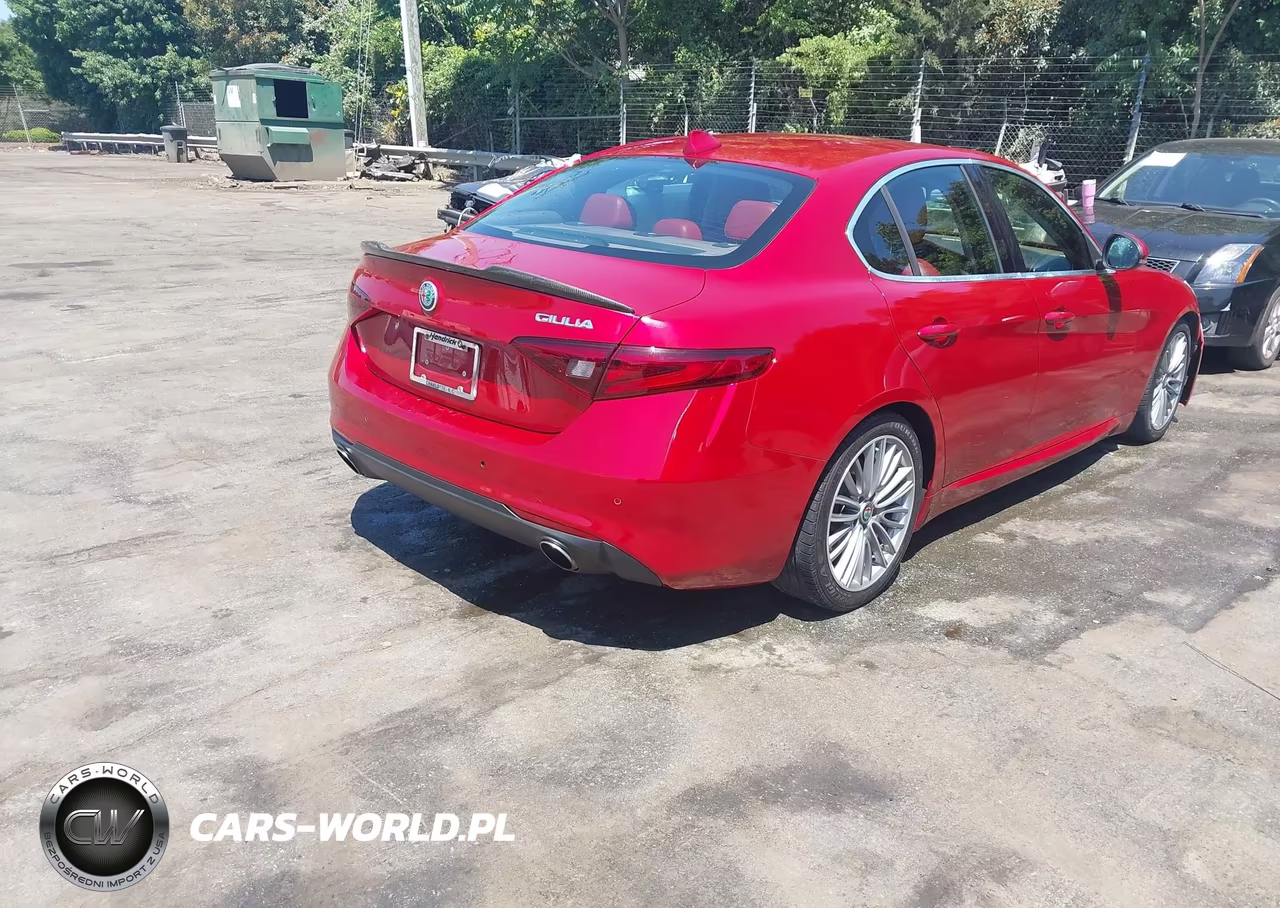 2017 Alfa Romeo Giulia Ti Rwd VIN:ZARFAECN4H7557448 - 4