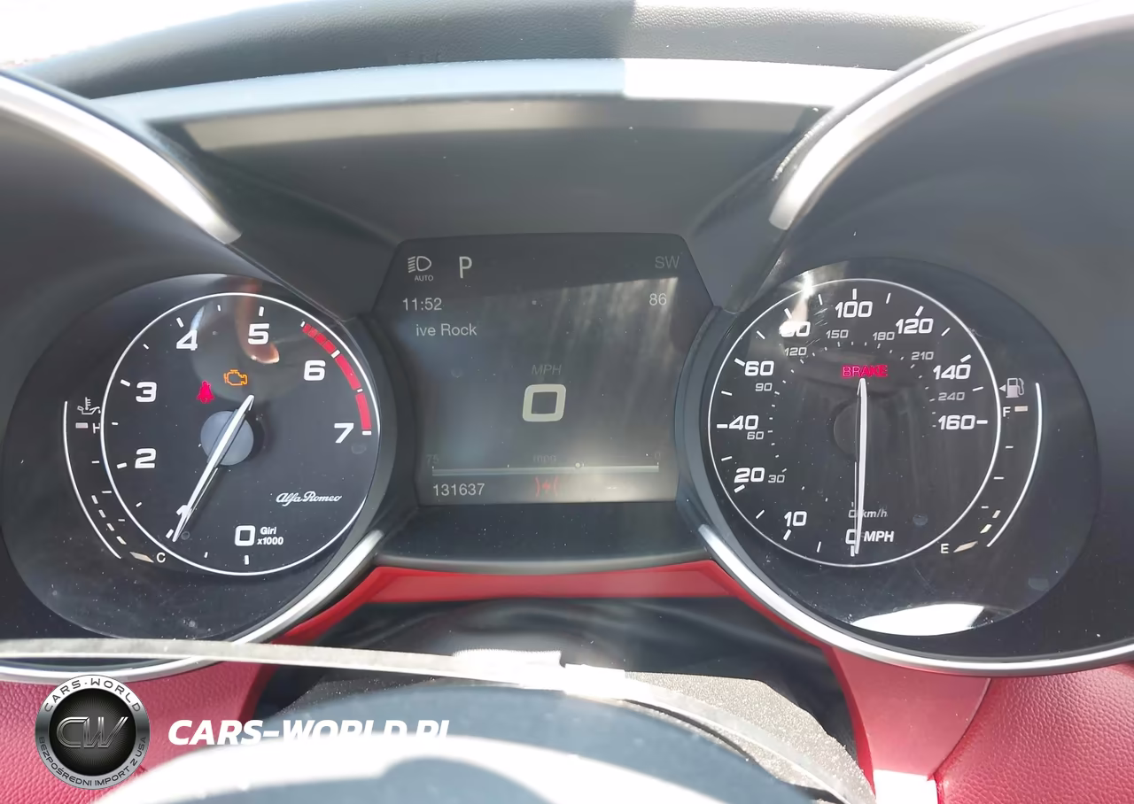 2017 Alfa Romeo Giulia Ti Rwd VIN:ZARFAECN4H7557448 - 7