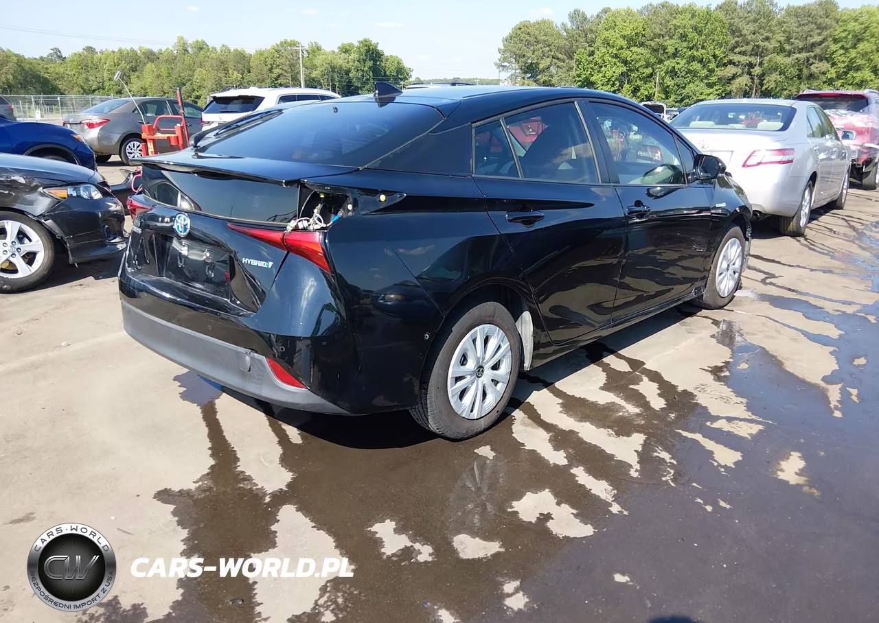 2019 Toyota Prius Le VIN:JTDKARFU4K3087262 - 4