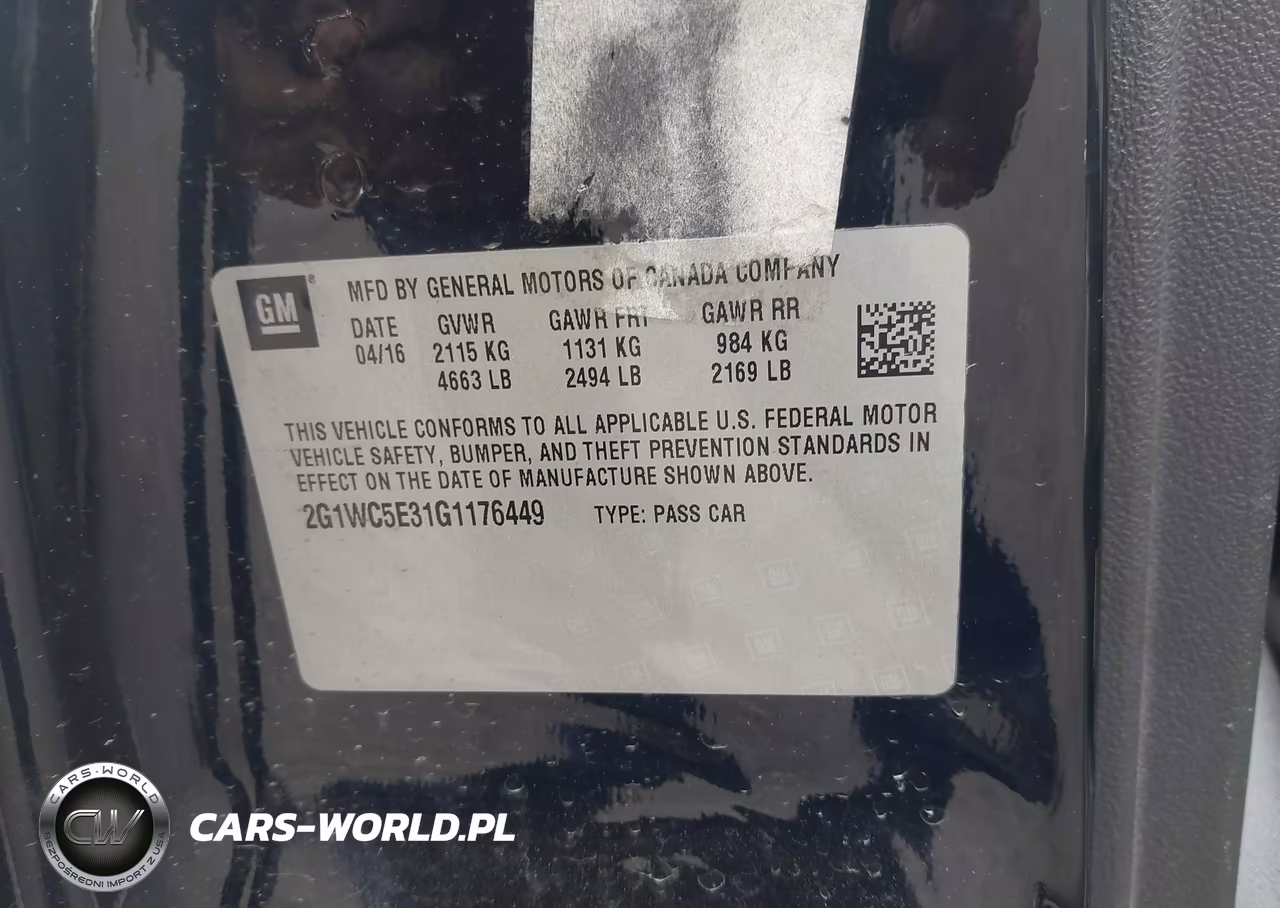 2016 Chevrolet Impala Limited Ltz VIN:2G1WC5E31G1176449 - 9