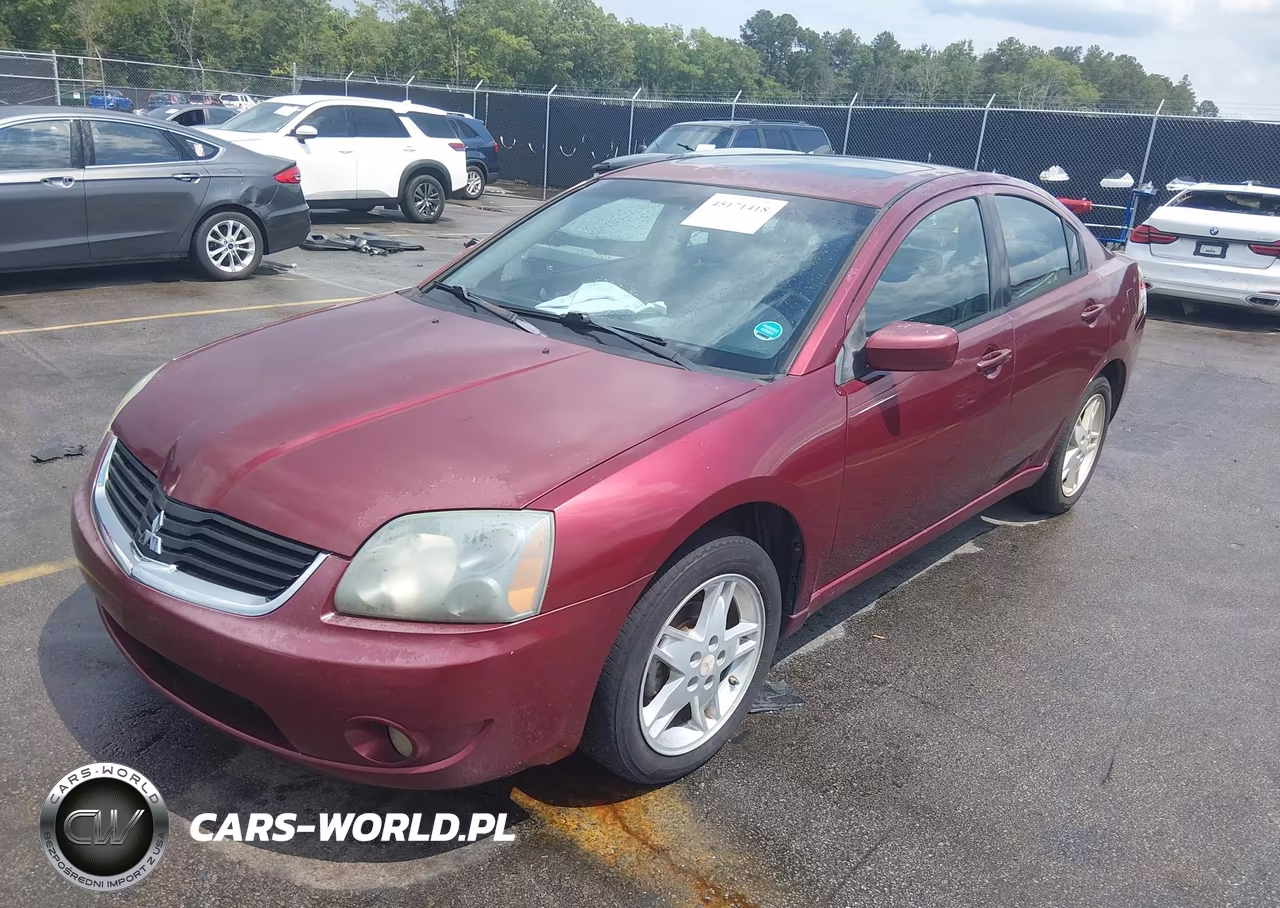 2007 Mitsubishi Galant Es-Se VIN:4A3AB36F47E068744 - 2