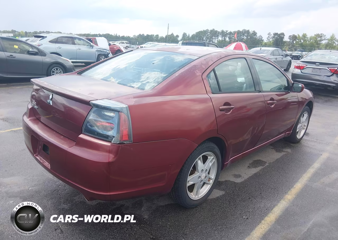 2007 Mitsubishi Galant Es-Se VIN:4A3AB36F47E068744 - 4