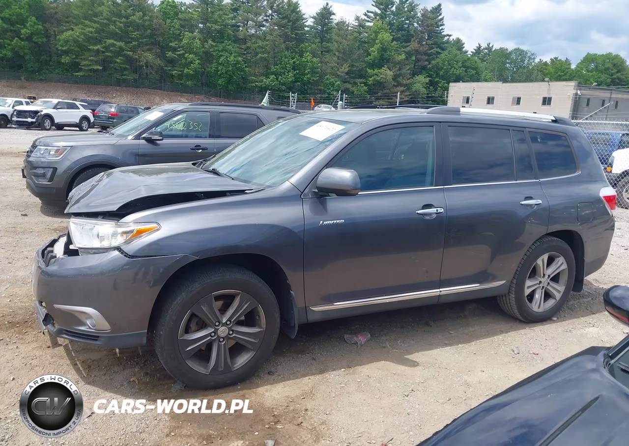 2012 Toyota Highlander Limited V6 VIN:5TDDK3EH2CS093651 - 14