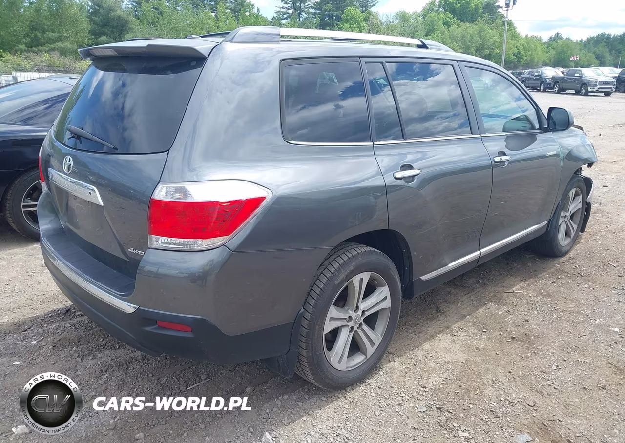2012 Toyota Highlander Limited V6 VIN:5TDDK3EH2CS093651 - 4