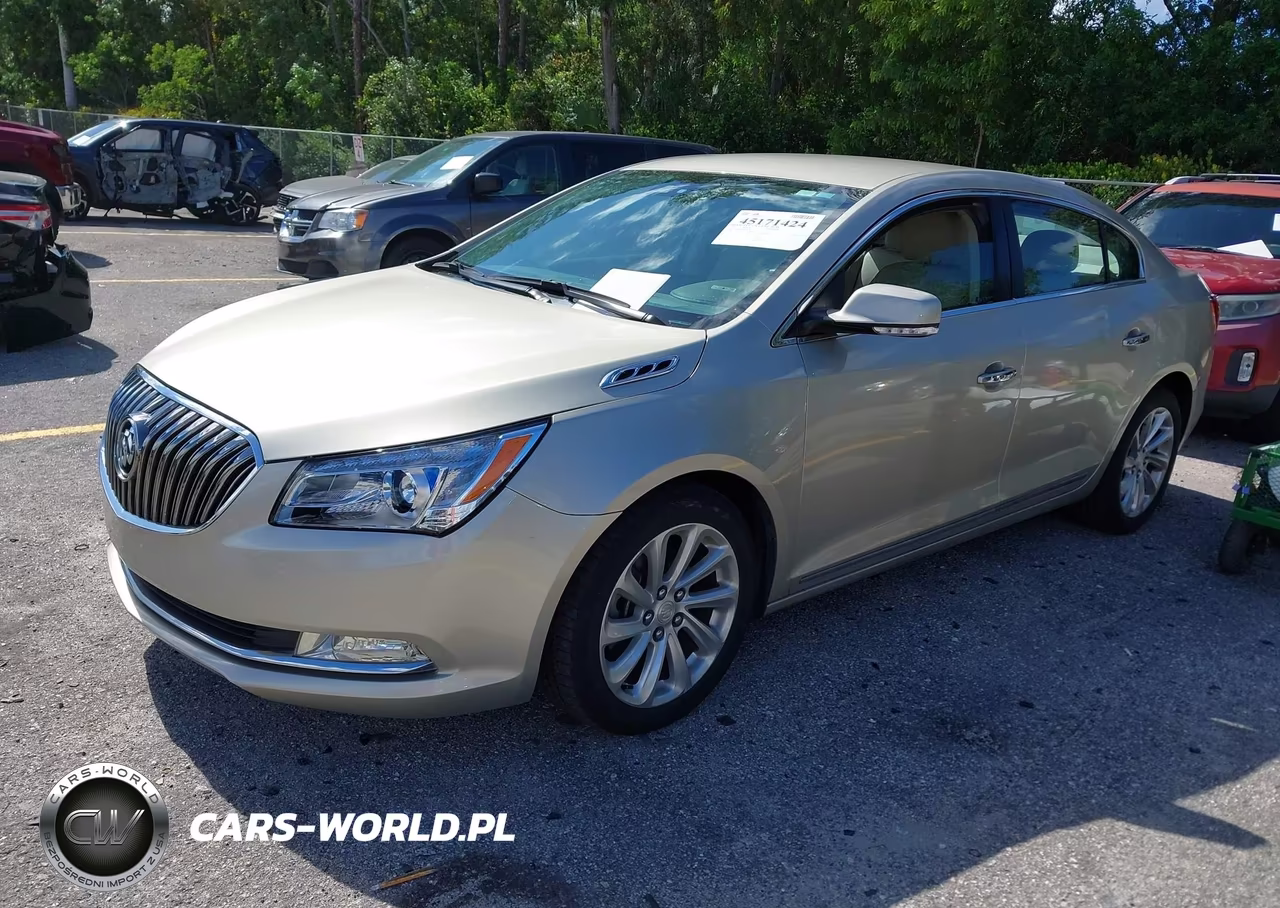 2015 Buick Lacrosse Leather VIN:1G4GB5G38FF118174 - 2