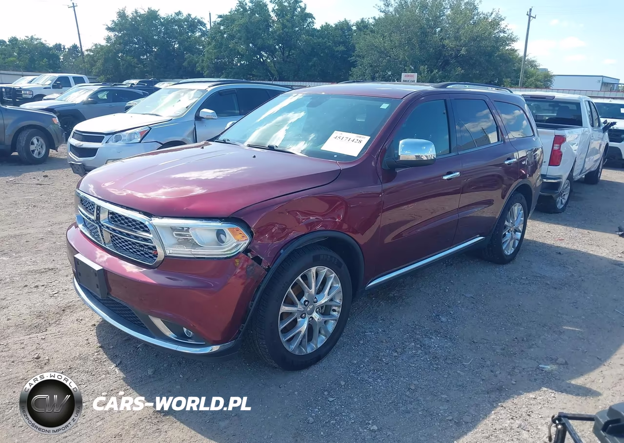 2016 Dodge Durango Sxt VIN:1C4RDHAGXGC483835 - 2