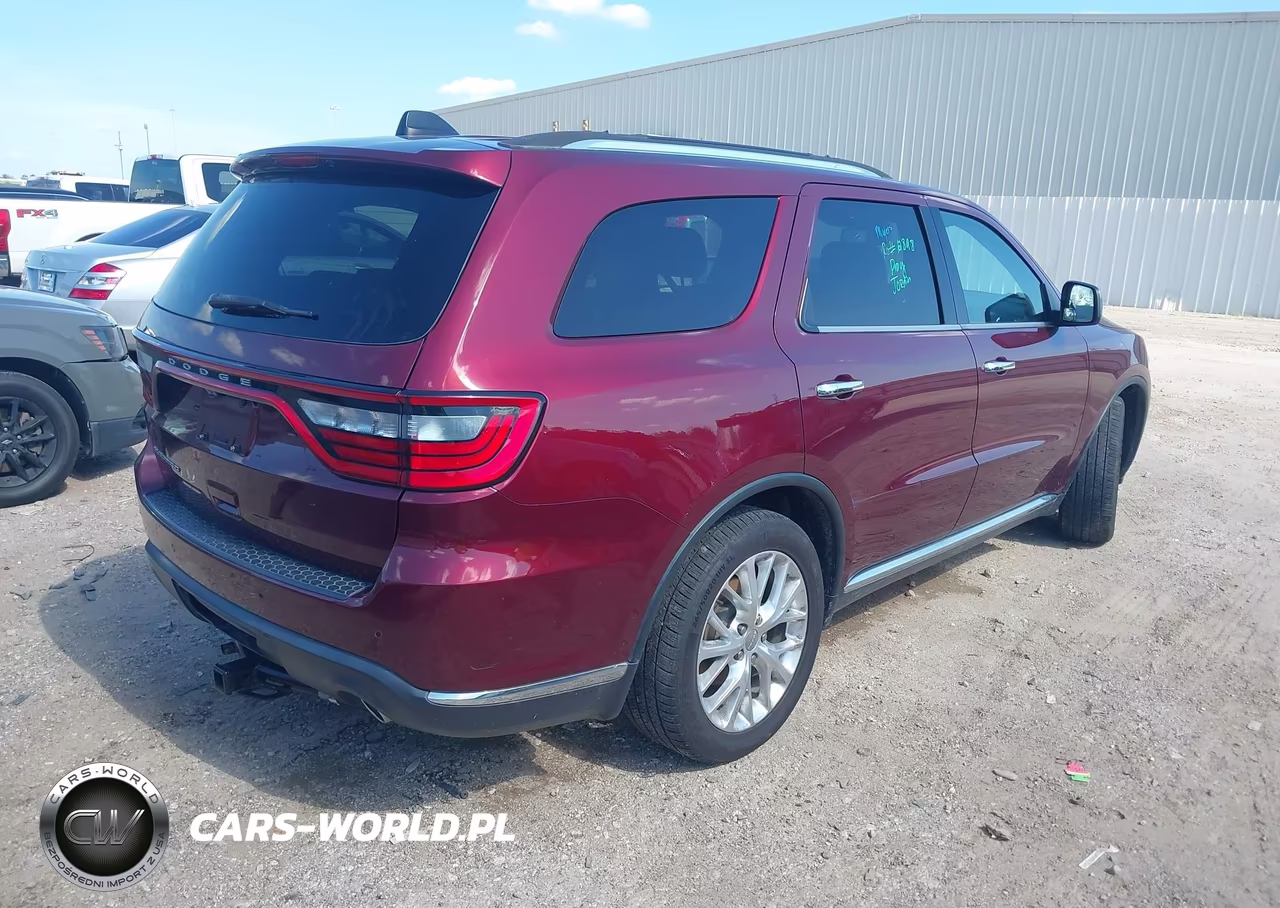 2016 Dodge Durango Sxt VIN:1C4RDHAGXGC483835 - 4