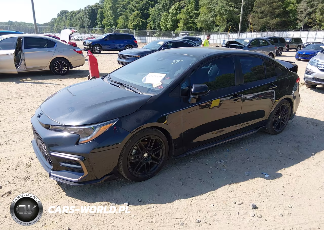 2021 Toyota Corolla Se Apex Edition VIN:5YFS4MCE4MP073492 - 2