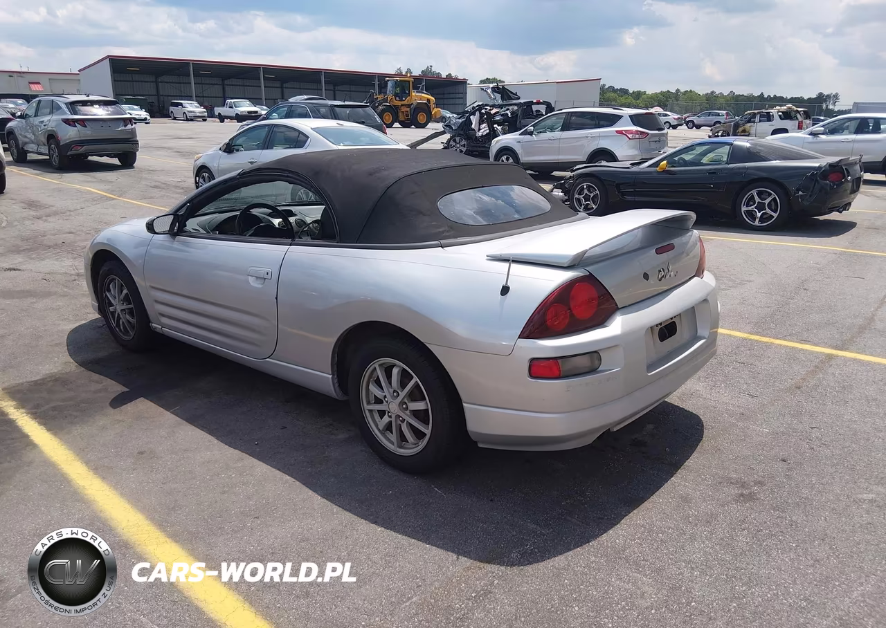 2002 Mitsubishi Eclipse Spyder Gs VIN:4A3AE45G62E057504 - 3