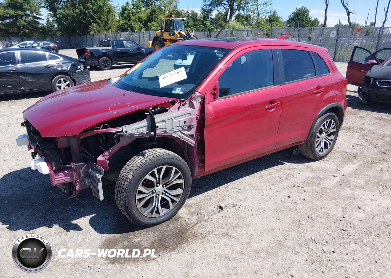 2018 Mitsubishi Outlander Sport 2.0 Es-2.0 Le VIN:JA4AP3AU9JU020657 - 2