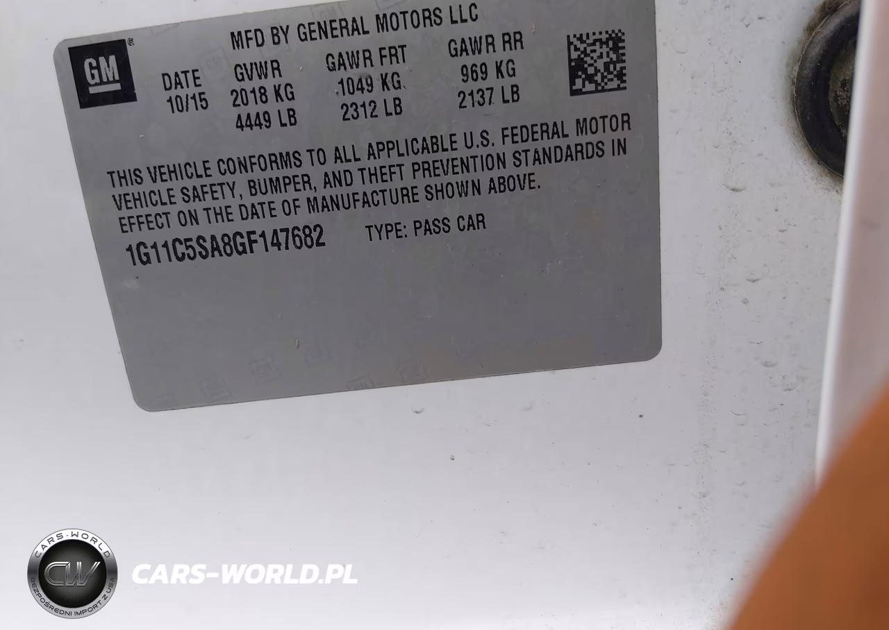 2016 Chevrolet Malibu Limited Lt VIN:1G11C5SA8GF147682 - 9