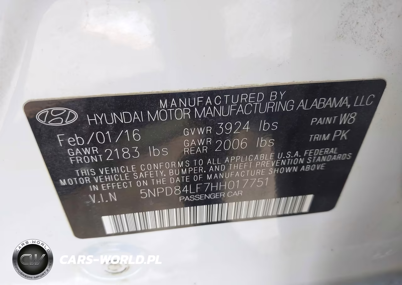 2017 Hyundai Elantra Se VIN:5NPD84LF7HH017751 - 9