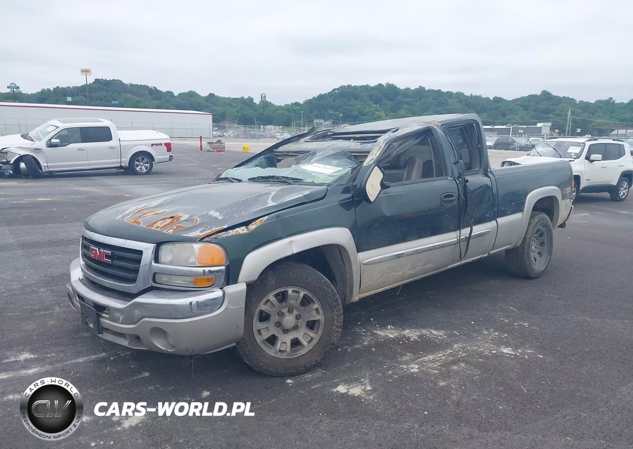 2006 GMC Sierra 1500 Slt VIN:1GTEK19B96Z117560 - 2