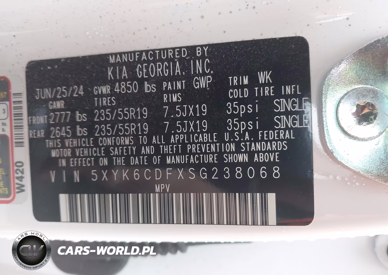 2025 Kia Sportage X-Line VIN:5XYK6CDFXSG238068 - 9