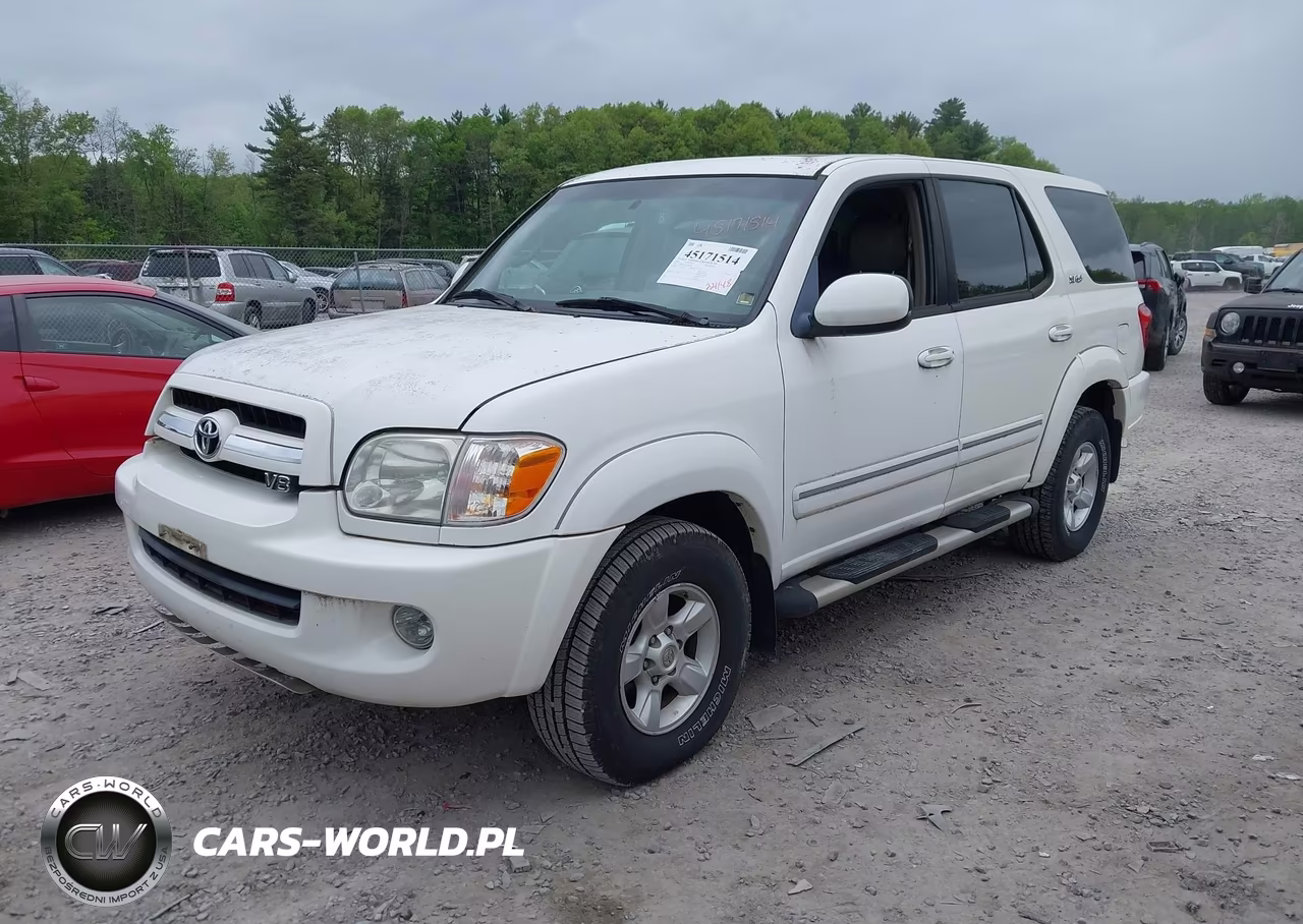 2005 Toyota Sequoia Sr5 V8 VIN:5TDBT44AX5S244916 - 2