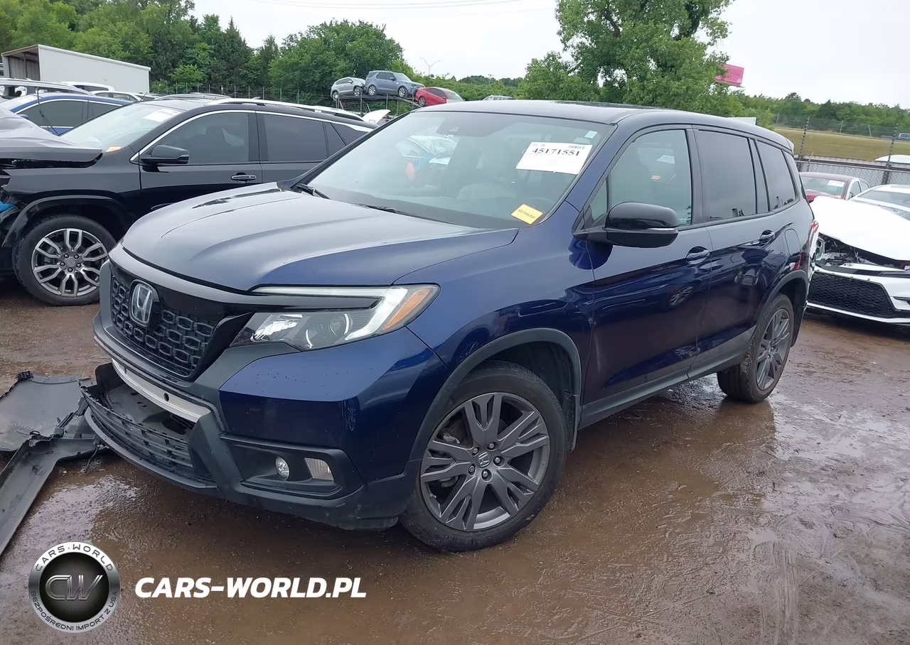 2019 Honda Passport Ex-L VIN:5FNYF8H51KB018978 - 2
