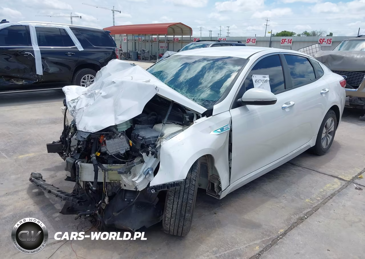 2017 Kia Optima Hybrid VIN:KNAGT4LC0H5008517 - 2