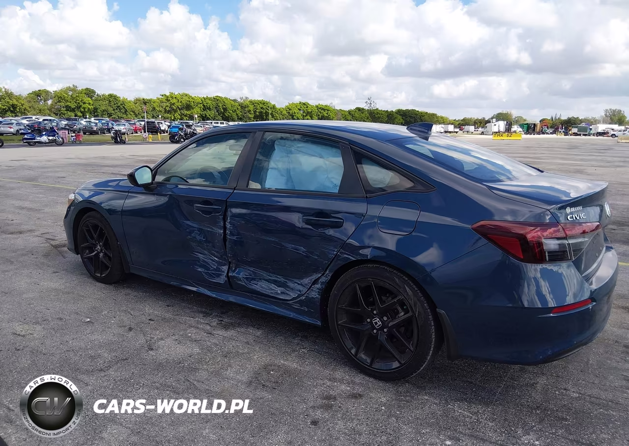 2025 Honda Civic Sport VIN:2HGFE2F58SH553666 - 3