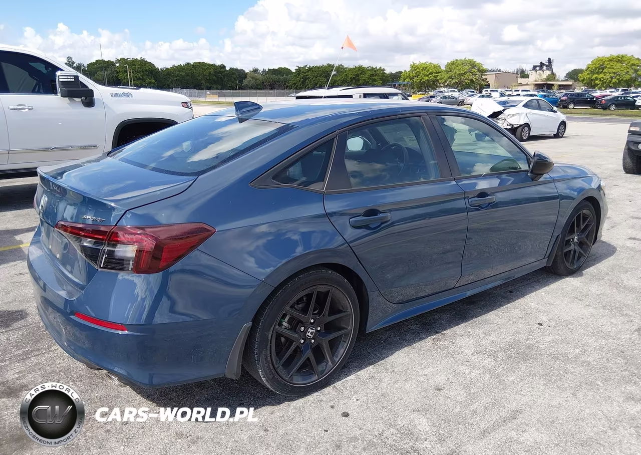 2025 Honda Civic Sport VIN:2HGFE2F58SH553666 - 4