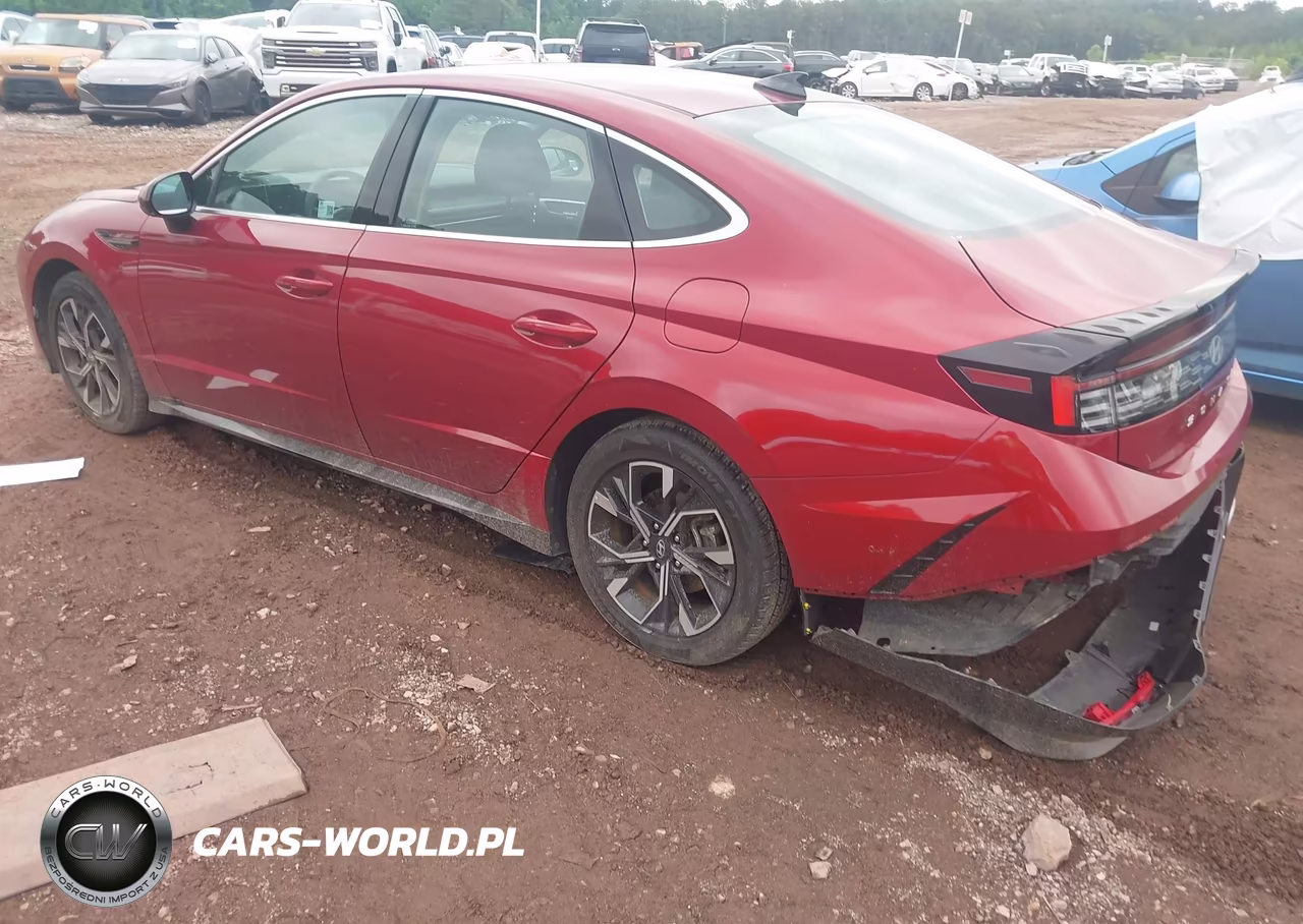 2025 Hyundai Sonata Sel VIN:KMHL64JA7SA436055 - 3