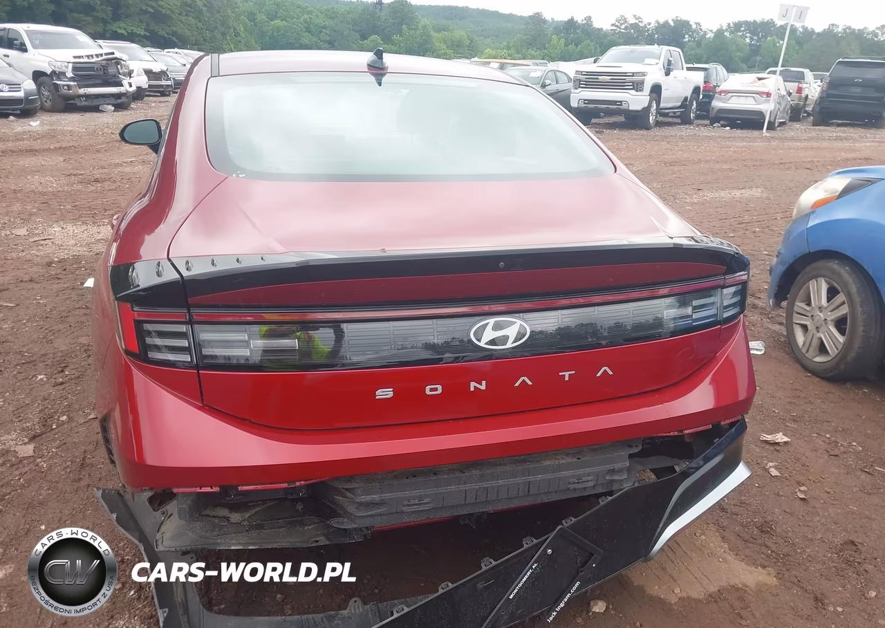 2025 Hyundai Sonata Sel VIN:KMHL64JA7SA436055 - 6