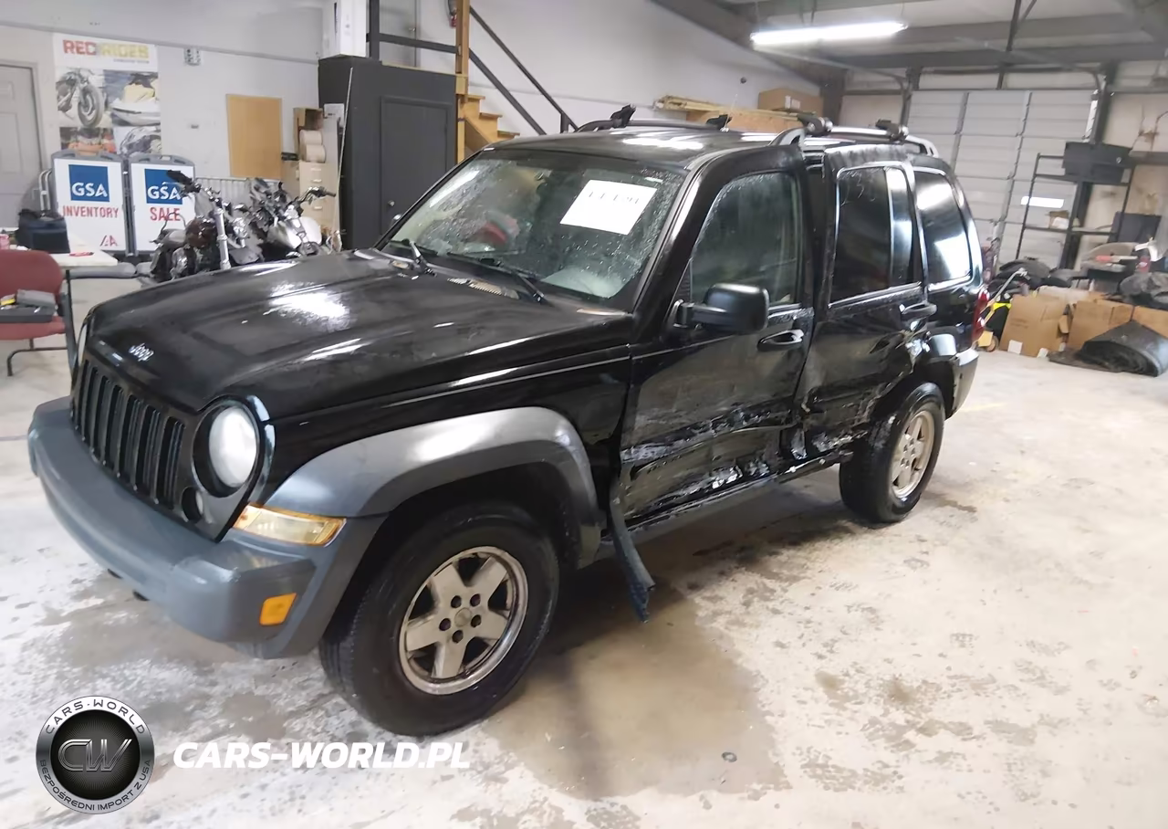2007 Jeep Liberty Sport VIN:1J4GK48K67W525572 - 2