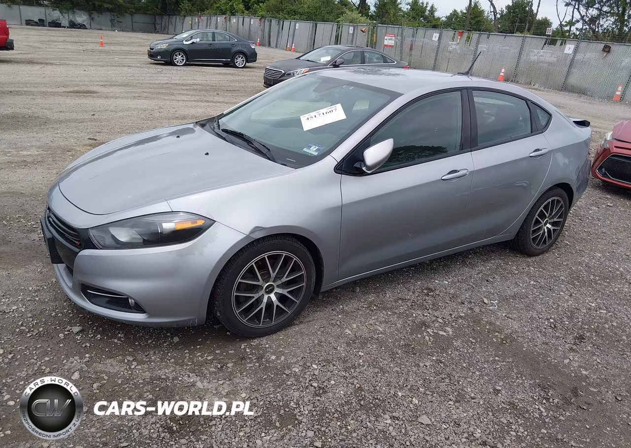2015 Dodge Dart Sxt VIN:1C3CDFBB1FD346549 - 2