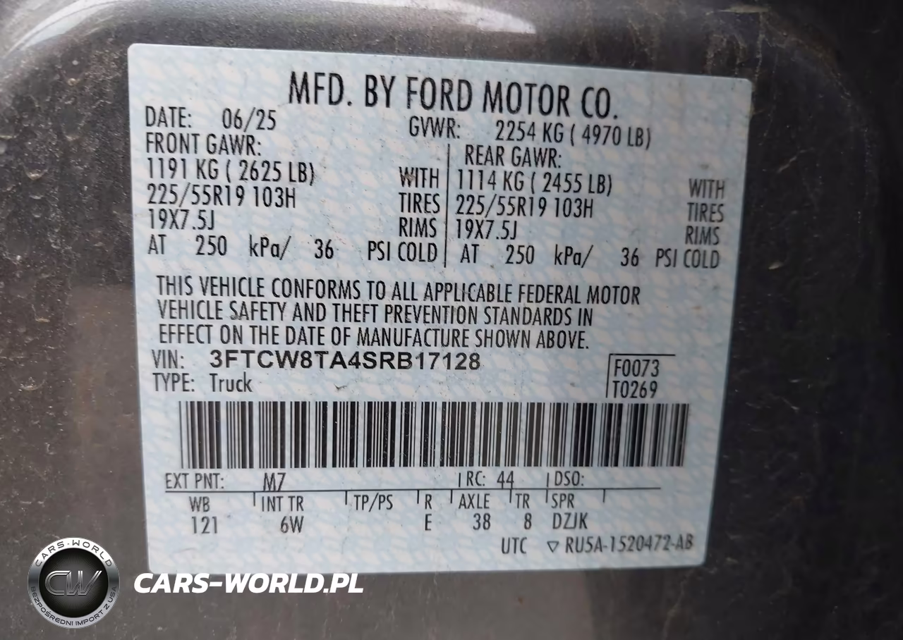 2025 Ford Maverick Lobo Standard VIN:3FTCW8TA4SRB17128 - 9