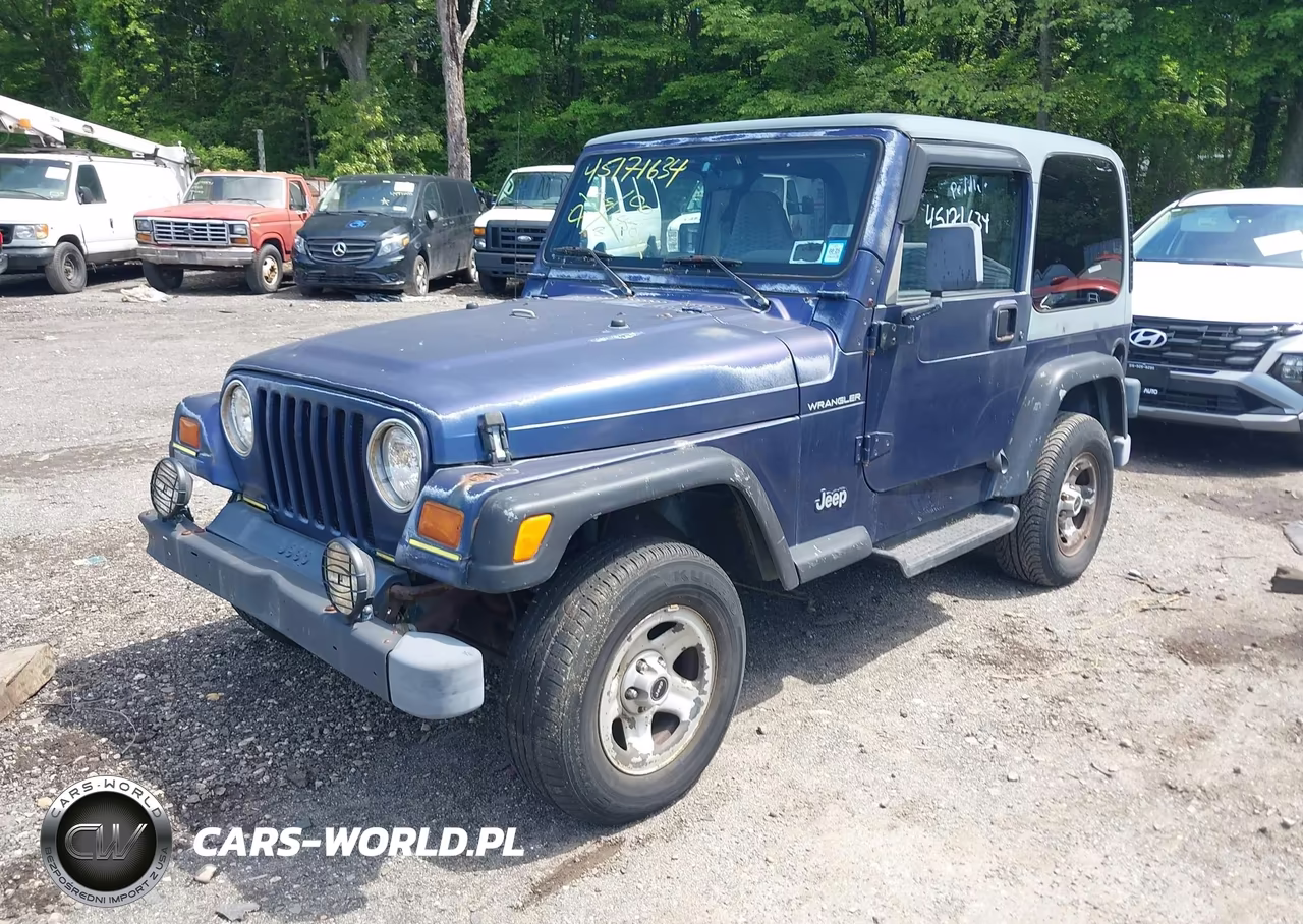 1997 Jeep Wrangler Se VIN:1J4FY29P8VP425411 - 2