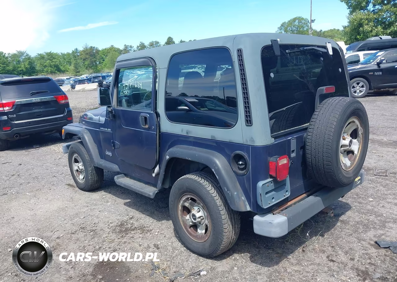 1997 Jeep Wrangler Se VIN:1J4FY29P8VP425411 - 3