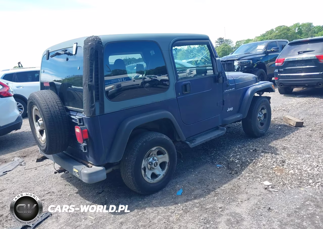 1997 Jeep Wrangler Se VIN:1J4FY29P8VP425411 - 4