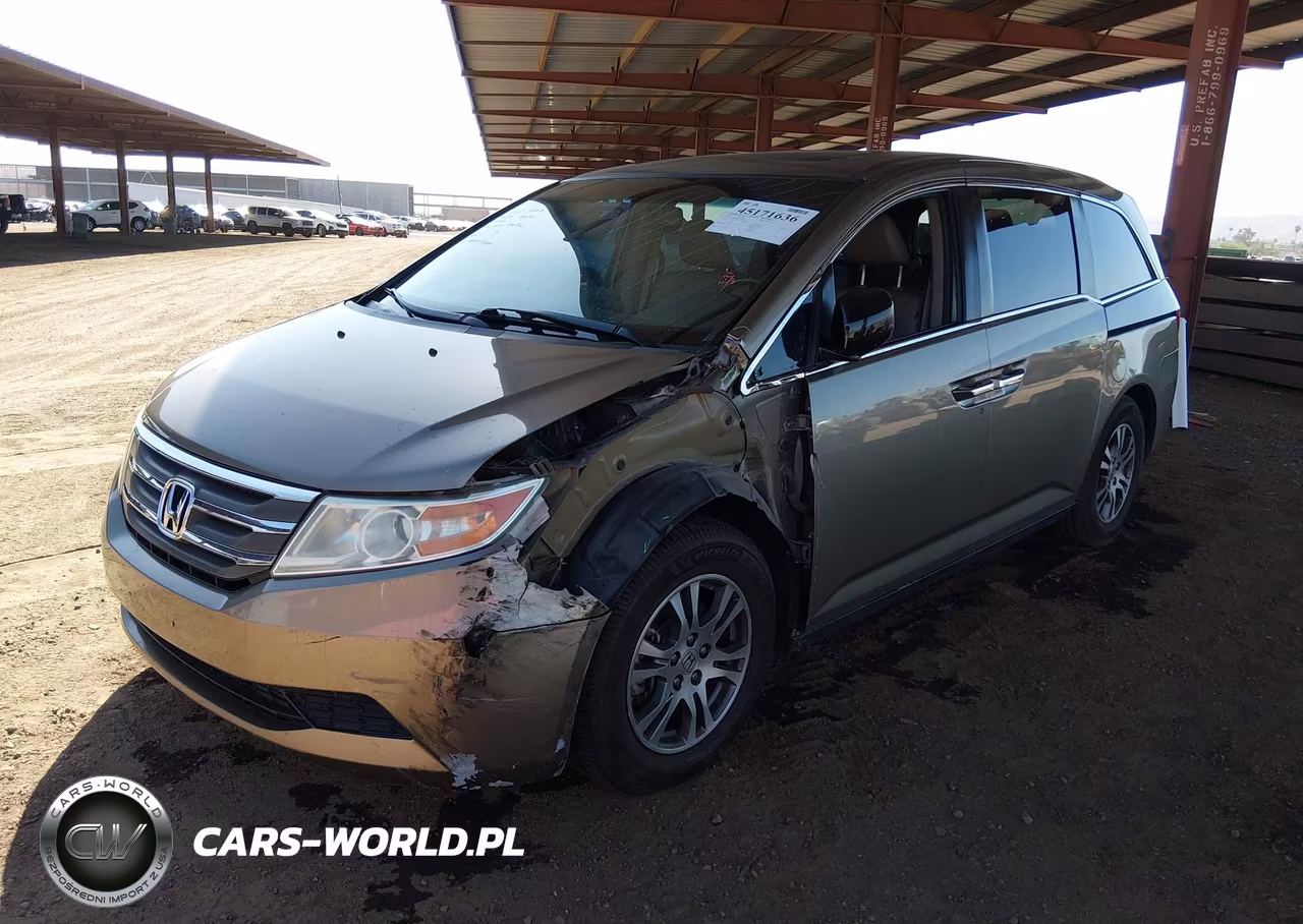2012 Honda Odyssey Ex-L VIN:5FNRL5H60CB046826 - 2