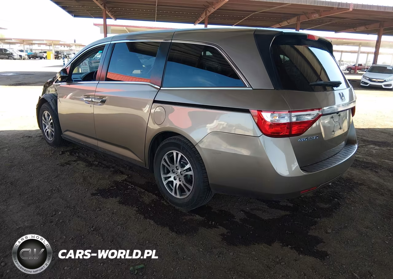2012 Honda Odyssey Ex-L VIN:5FNRL5H60CB046826 - 3