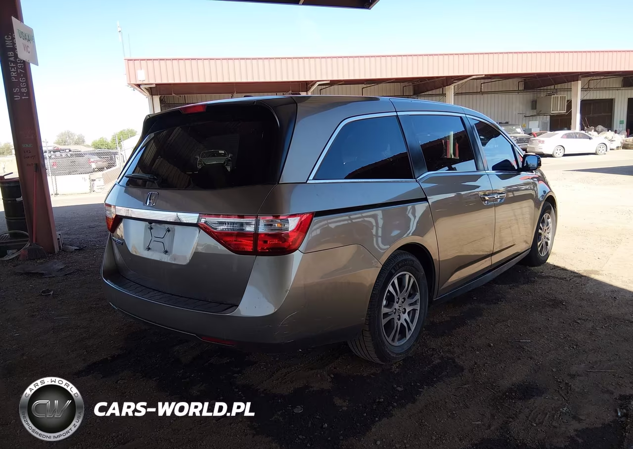2012 Honda Odyssey Ex-L VIN:5FNRL5H60CB046826 - 4