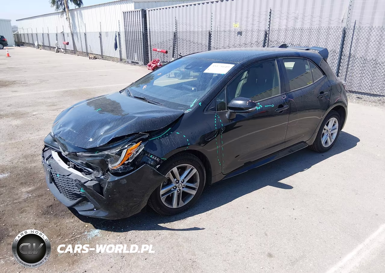 2019 Toyota Corolla Se VIN:JTNK4RBE3K3044520 - 2