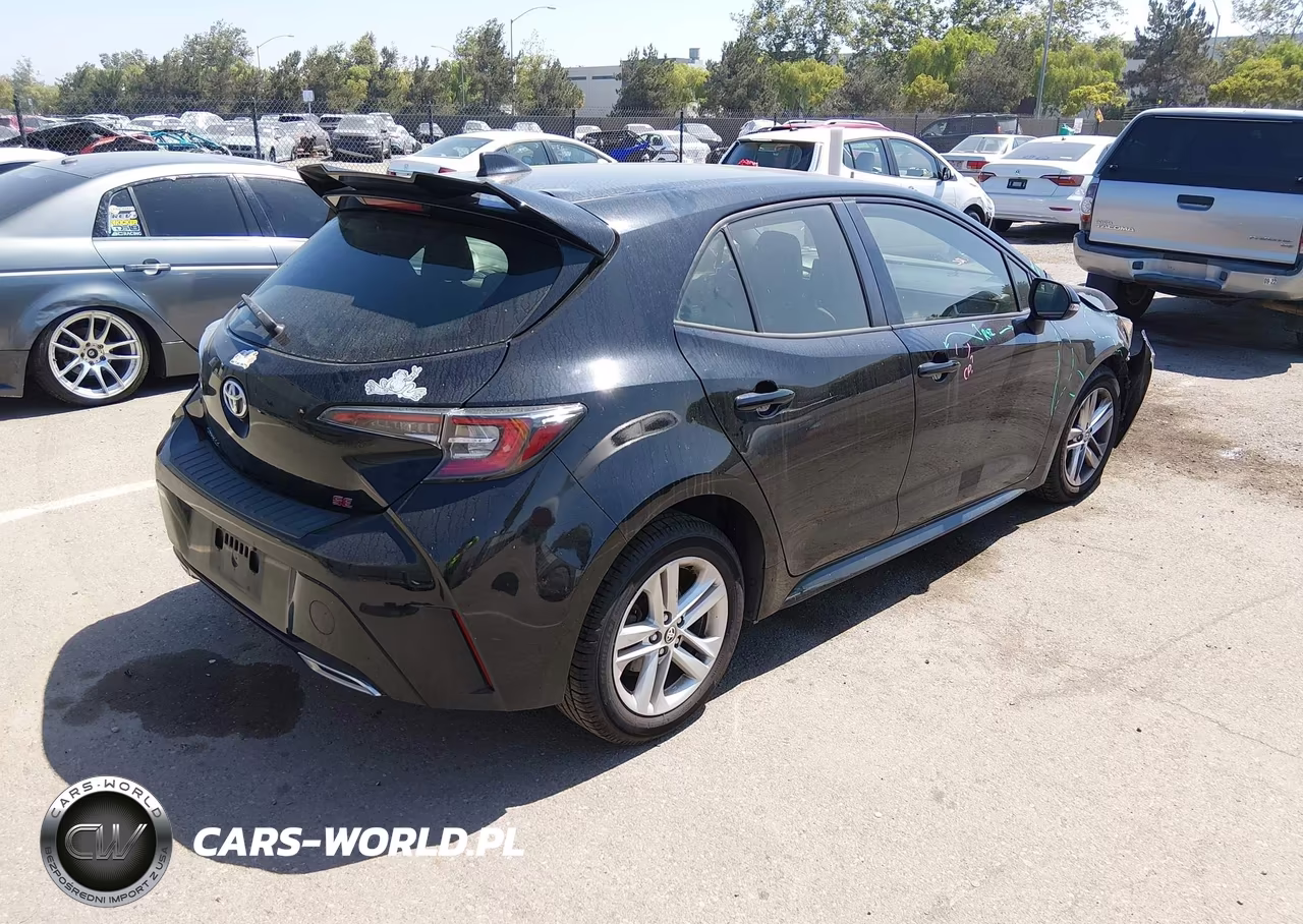 2019 Toyota Corolla Se VIN:JTNK4RBE3K3044520 - 4