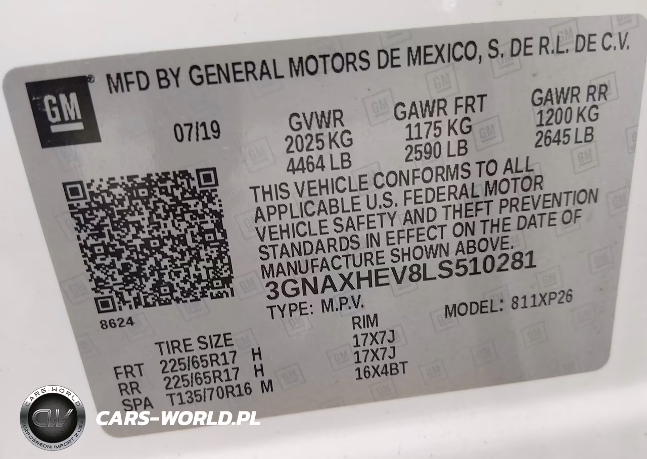 2020 Chevrolet Equinox Fwd Ls VIN:3GNAXHEV8LS510281 - 9