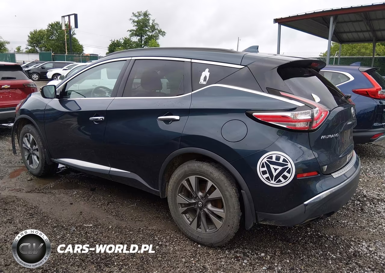 2017 Nissan Murano Sv VIN:5N1AZ2MH1HN192626 - 3