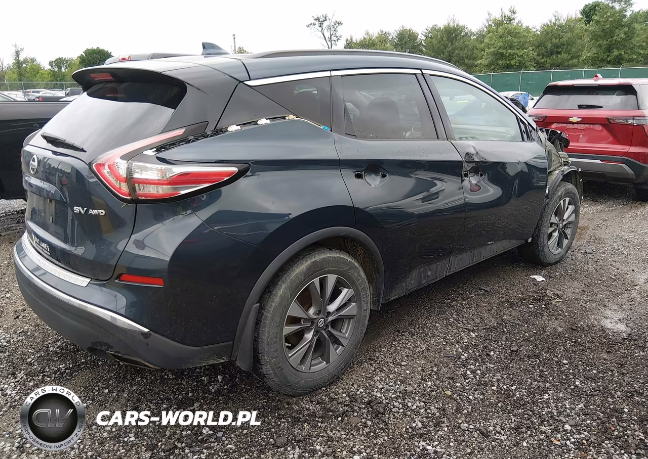 2017 Nissan Murano Sv VIN:5N1AZ2MH1HN192626 - 4