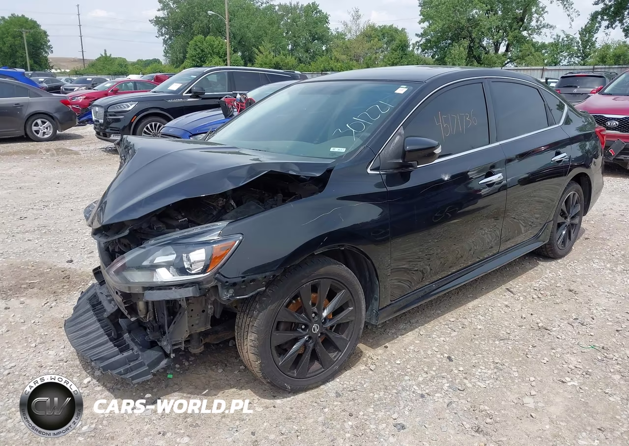 2017 Nissan Sentra Sr Turbo VIN:3N1CB7AP7HY301221 - 2
